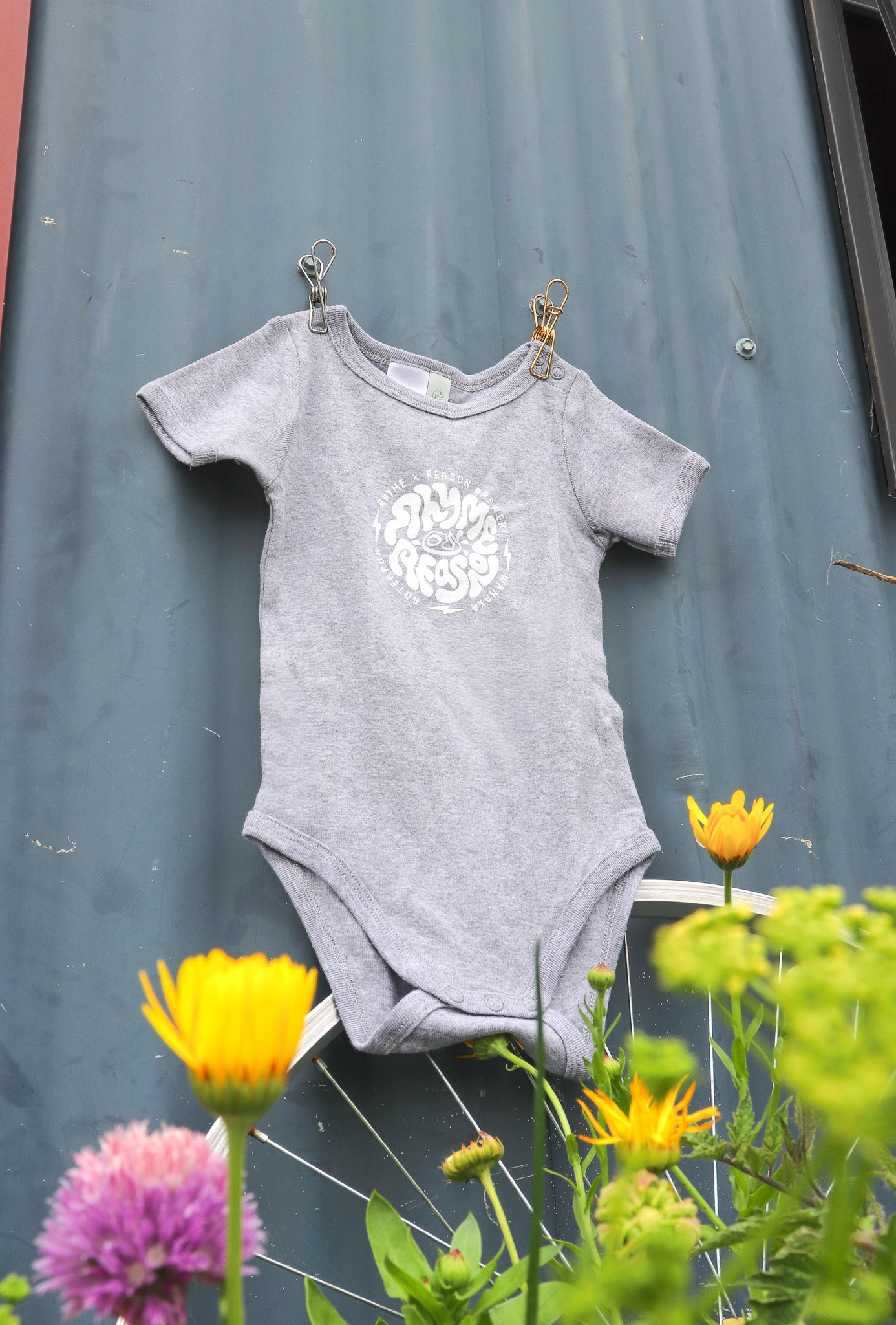 Baby Grow - grey