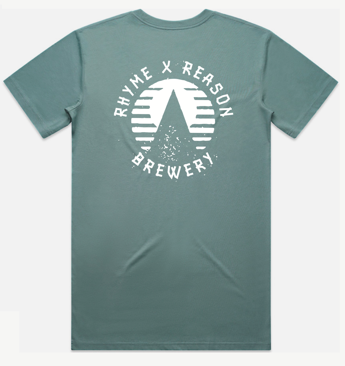 OG Stencil Tee - Petrol Blue