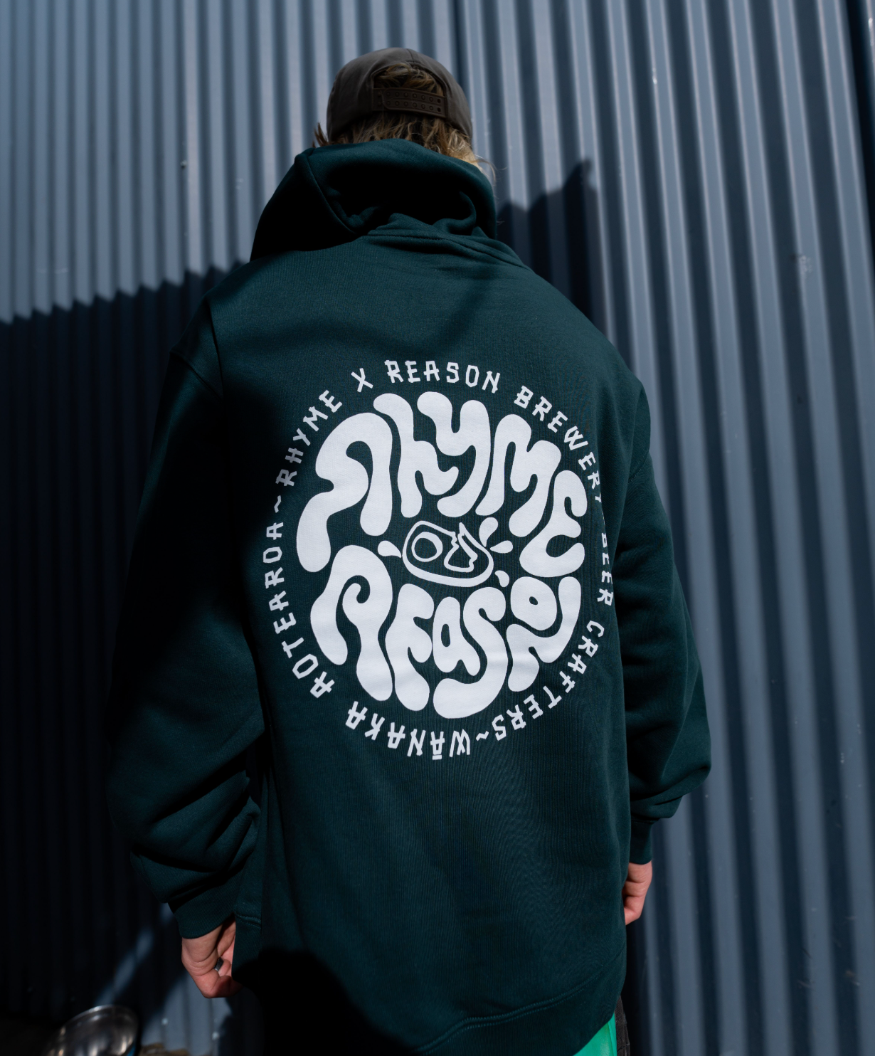 Can Tab Hoodie - Dark Green