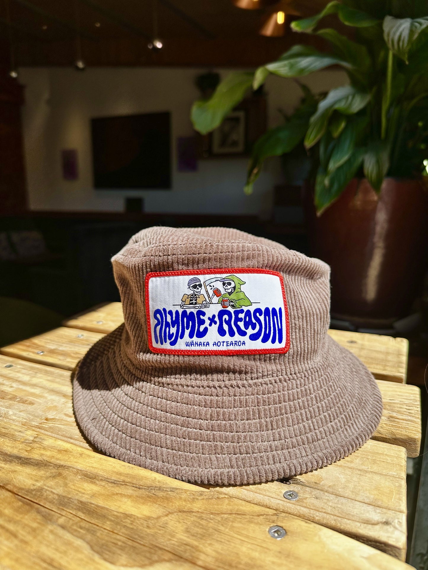 Reaper cord bucket - brown