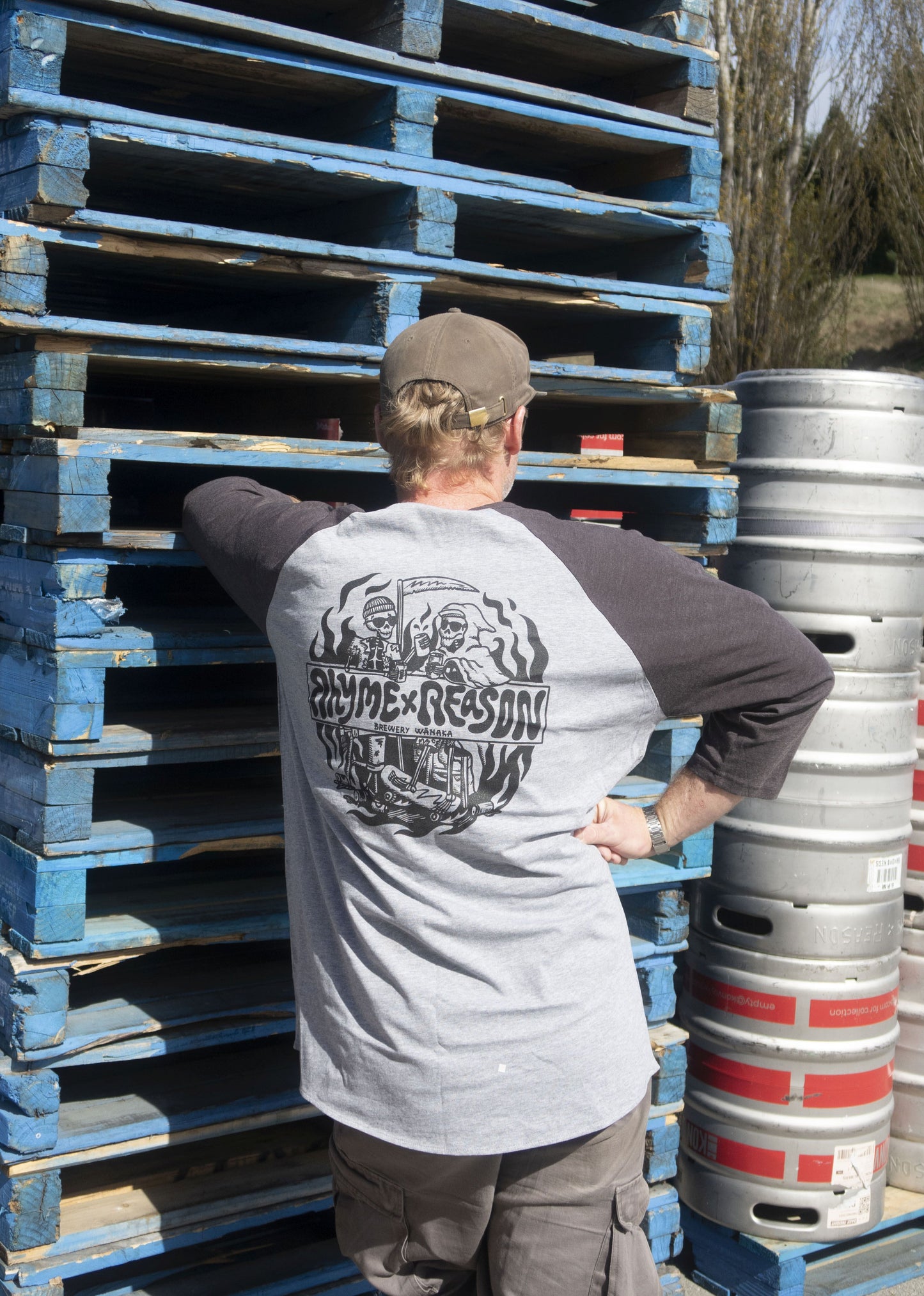 Raglan tee - Grey