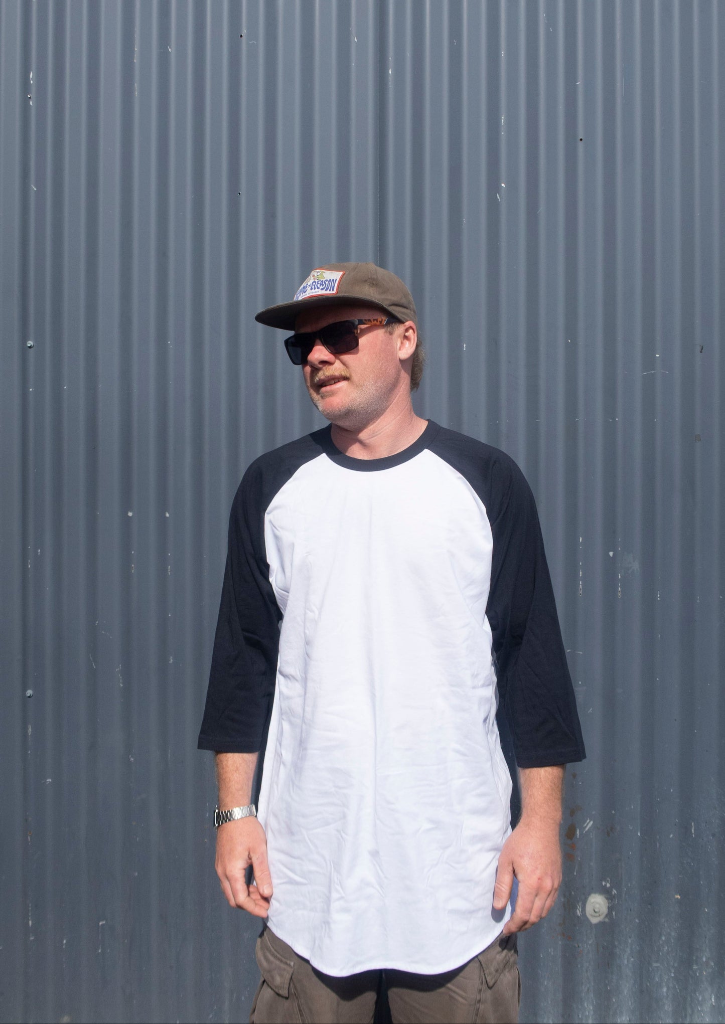 Raglan tee - White