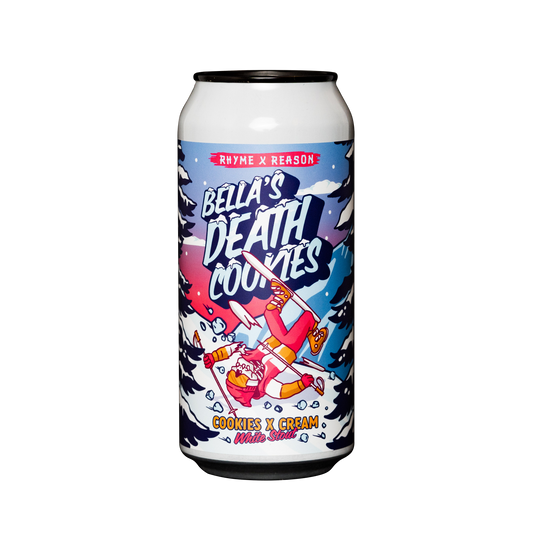 Bella's Death Cookies - Cookies x Cream White Stout - 440mL (Six Pack)