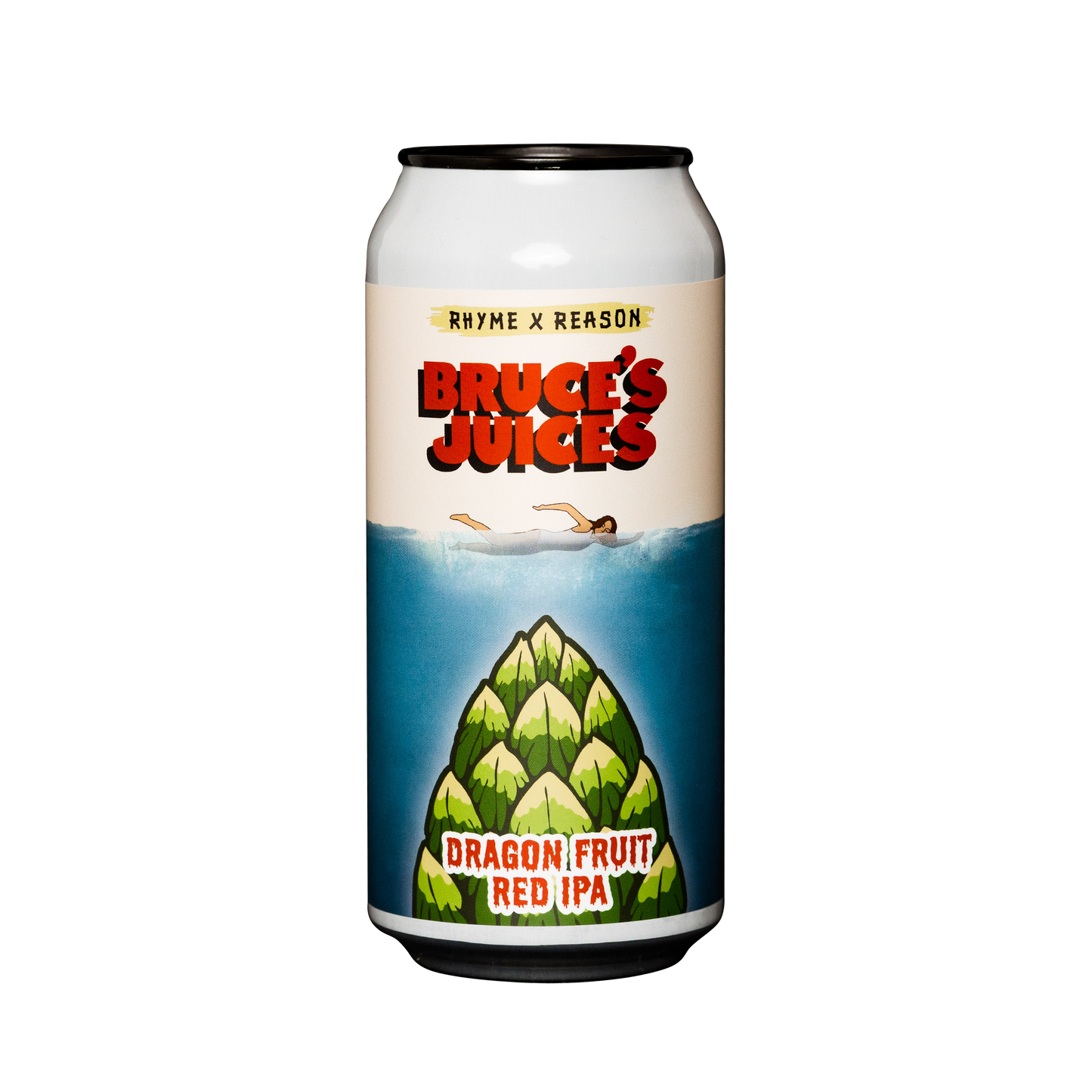 Bruce's Juices - Dragon Fruit Red IPA - 440mL (Six Pack)