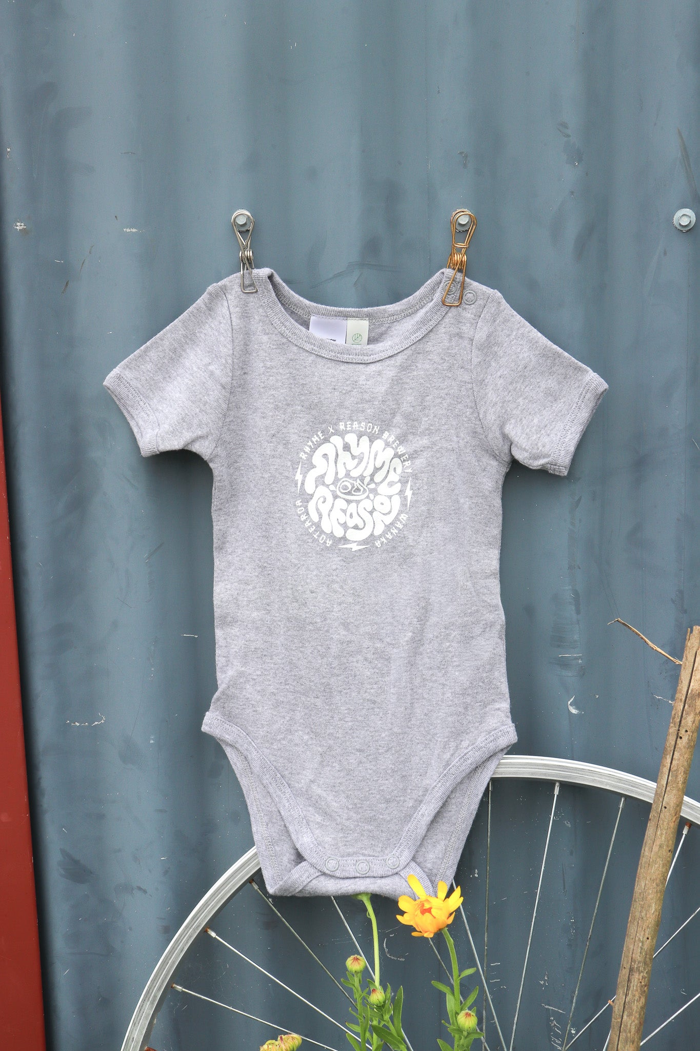 Baby Grow - grey