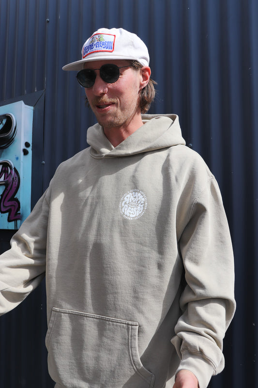 Can Tab Hoody - faded taupe