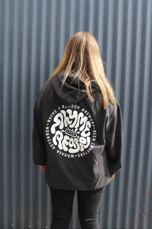 Can Tab Hoody - faded black